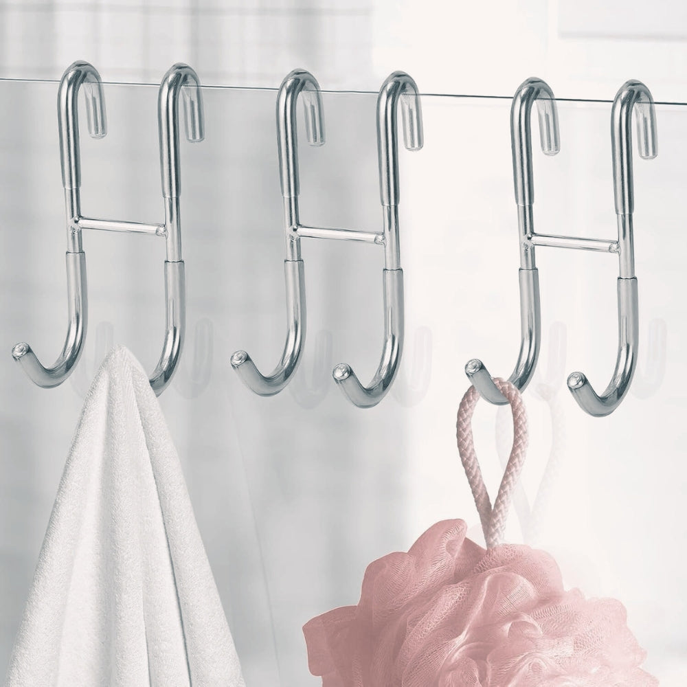 Twin Hook Silver