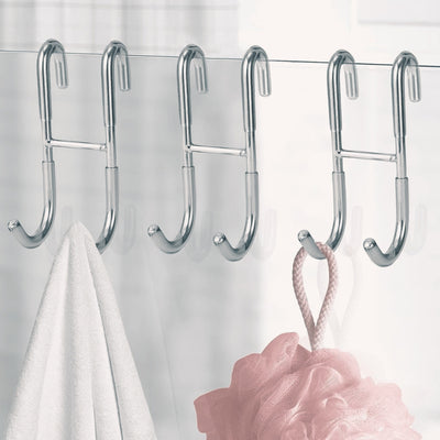 Twin Hook Silver